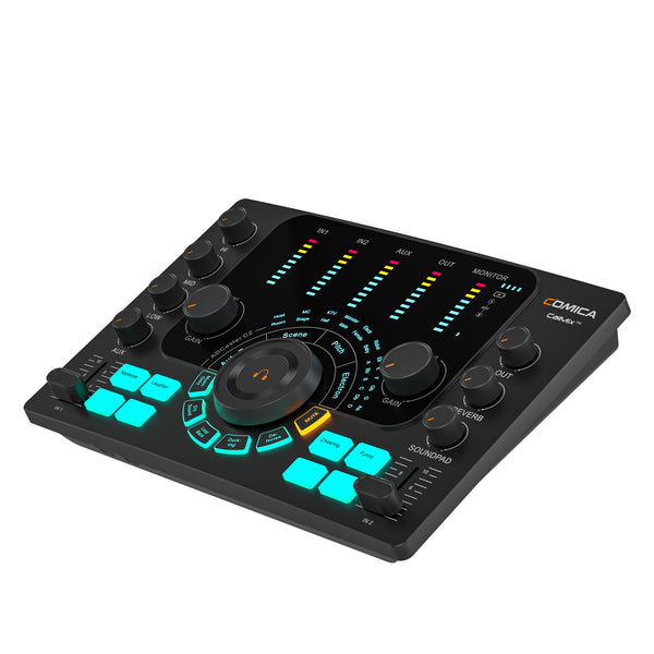 Interfaz de Audio Multifuncional para Streaming, Podcasting y Grabación